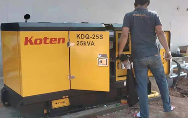 Bộ Máy Phát Điện Diesel 25kVA Dùng Cho Trang Trại.