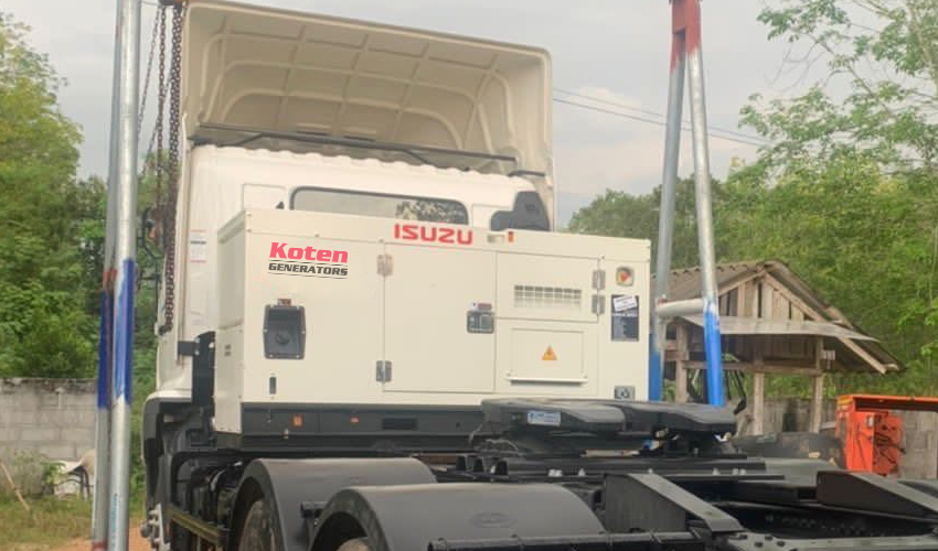 Máy phát điện Koten Isuzu Series 25kVA Dùng Cho Xe Tải.