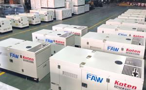 Generadores de la serie Koten Fawde para el mercado de América del Sur