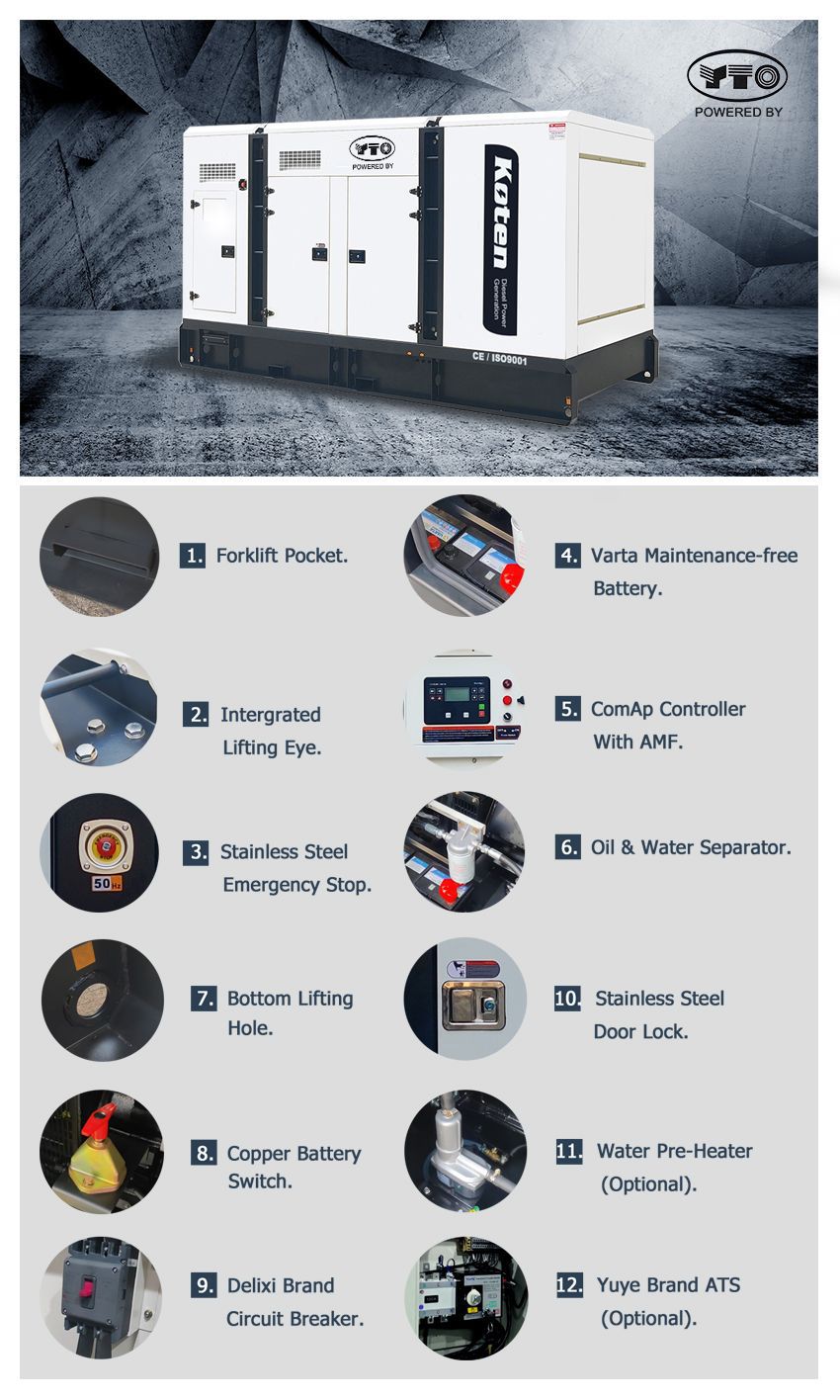 400kva 50hz diesel genset