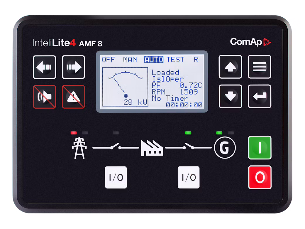 وحدة تحكم ComAp الأصلية InteliLite 4 AMF 8