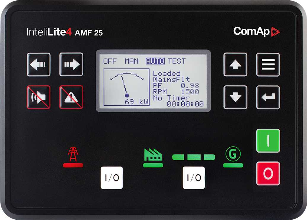 وحدة تحكم ComAp الأصلية InteliLite 4 AMF 25
