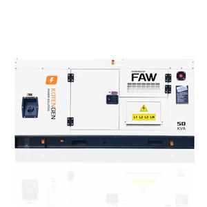 เครื่องกำเนิดไฟฟ้าดีเซลกันเสียงรุ่น Fawde ขนาด 40kW 50kVA