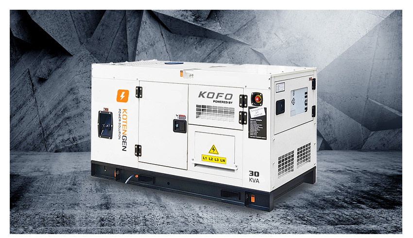 silent diesel power generator