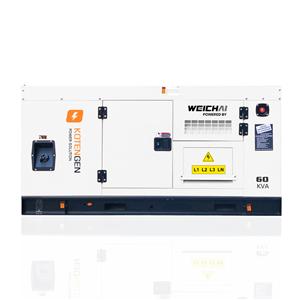 60kVA Weichai Silent Diesel Generator Set