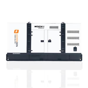 مجموعة مولدات الديزل الصامتة Weichai 375kVA