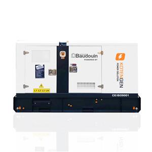 เครื่องกำเนิดไฟฟ้าดีเซลแบบเงียบ Baudouin 60kva