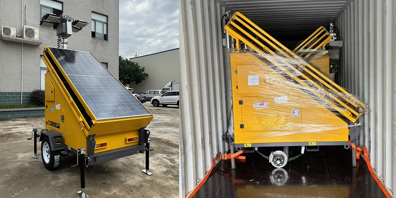 solar mobile lighting tower solar mobile lighting tower