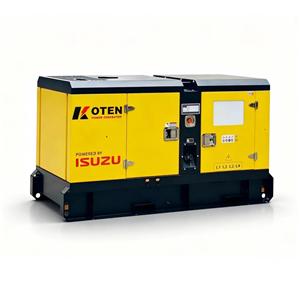 Generator serii Isuzu 20 kVA, cichy