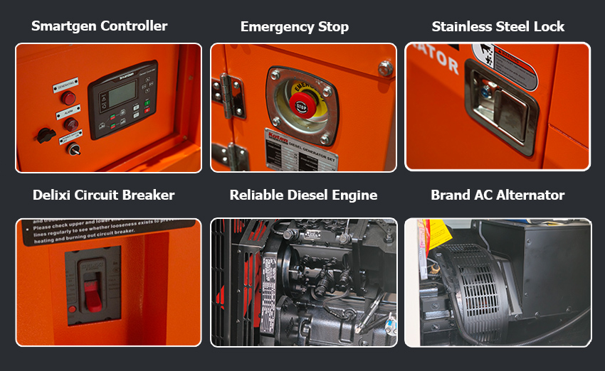 20kVA Generator Silent Type