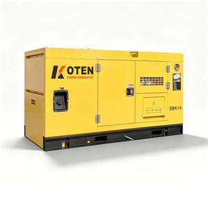 Grupo gerador a diesel silencioso Kofo Series de 16 kW e 20 kVA para uso doméstico