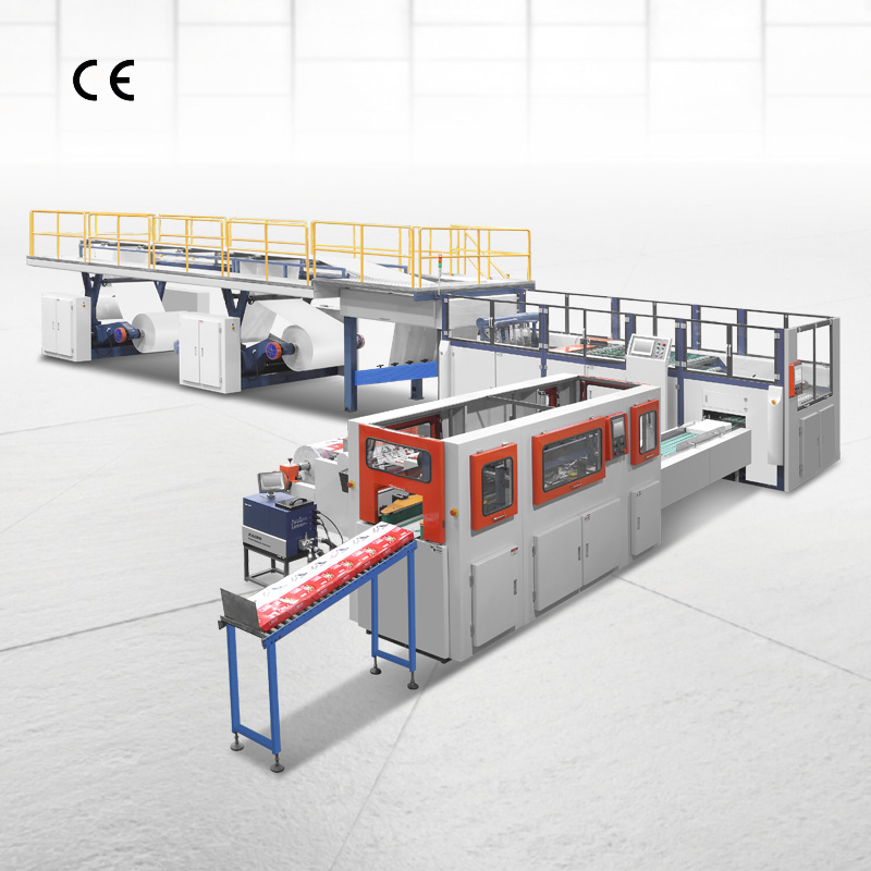 Automatic A4 Copy Paper Cutting Machine & Ream Wrapping Machine