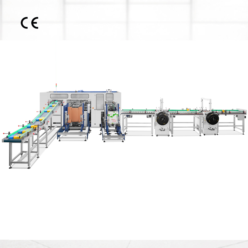 Automatic Carton Box Packing Machine Strapping Machine