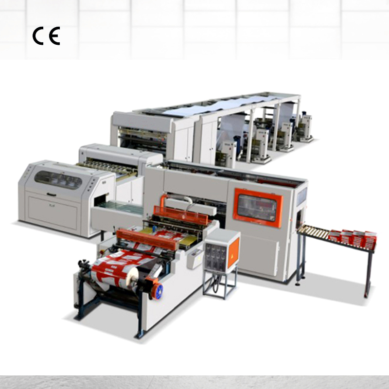 Automatic A4 Paper Cutting and Ream Wrapping Machine