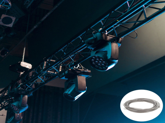 PVC Stage Hanging Steel Wire Rope