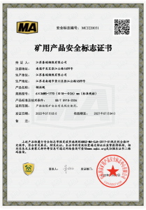 Certificate of Safety Mark 2