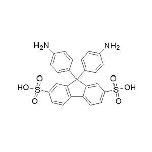 9,9-бис(4-аминофенил)-9H-флуорен-2,7-дисульфоновая кислота