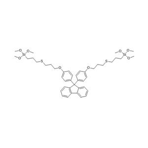 9,9-Бис[4-[3-[[3-(триметоксисилил)пропил]тио]пропокси]фенил]-9H-флуорен