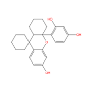 Спиро[циклогексан-1,9'-[9H]ксантен], производное 1,3-бензолдиола