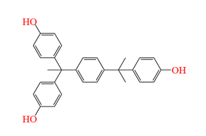 4-{4-[1,1-бис(4-гидроксифенил)этил]-α,α-диметилбензил}фенол