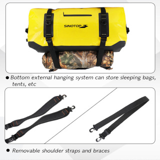 Waterproof Outdoor Travel Duffel Bag With Backpack Feature 2