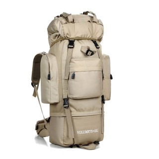 Custom Outdoor Waterproof Hiking Outdoor Bag Black Backpack