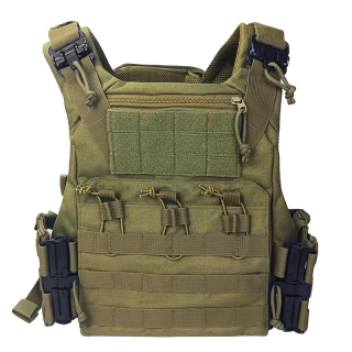 Outdoor Polyester Durable Military Tactical Vest Assault Vest