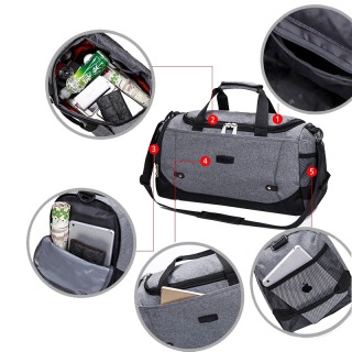 Weekend Carry On Travel Duffle Bag For Men