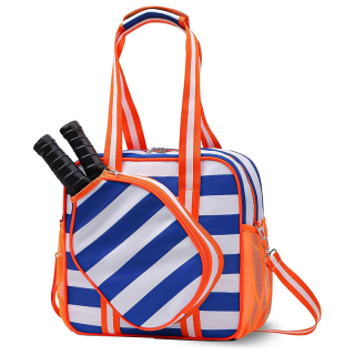 Pickleball Bag, Pickleball Paddle Shoulder Bag, Pickleball Tote Bag with Zipper & Adjustable Shoulder Strap for Pickleball Racquet