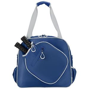 Large Pickleball Tote Bag with Zipper &Removable Shoulder Strap, for 8 Paddles & Clothing