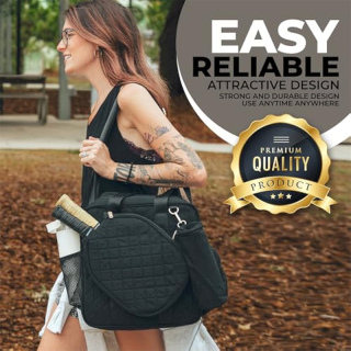 Pickleball Bags For Women With Fence Hook | Womens Pickleball Bag | Mens Pickleball Bag | Pickleball Paddle Bag Tote For Women and Men | Gifts