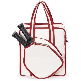 Stylish Canvas Tote Bag with Adjustable Strap for Crossbody, Handbag, or Shoulder Bag - Ideal Pickleball Gift for Women and Men