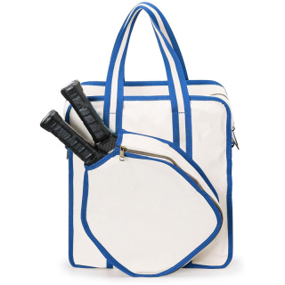 Stylish Canvas Tote Bag with Adjustable Strap for Crossbody, Handbag, or Shoulder Bag - Ideal Pickleball Gift for Women and Men