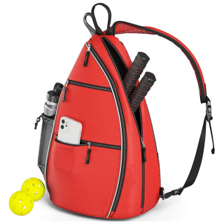 Crossbody Backpack for Pickleball, Tennis, Racketball, and Travel for Men and Women
