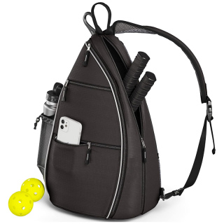 Crossbody Backpack for Pickleball, Tennis, Racketball, and Travel for Men and Women
