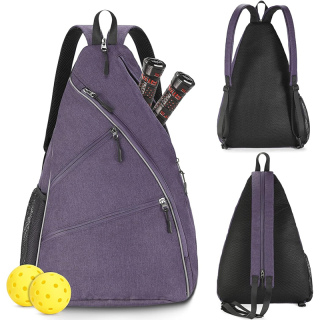 Pickleball Bag, Reversible Crossbody Sling Bag/Backpack for Women Men