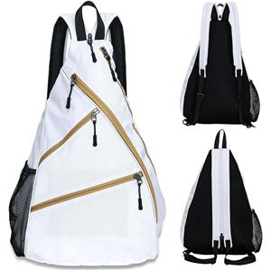Pickleball Bag, Reversible Crossbody Sling Bag/Backpack for Women Men