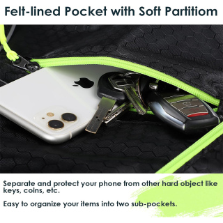 Pickleball Bag Unisex Adjustable Sling Backpack with Fence Hook Multiple Compartments