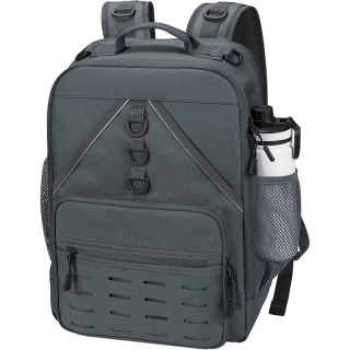 Medium Fishing Tackle Daily Backpack, Large Storage Water-resistant Fishing Bag Store Fishing Gear and Equipment