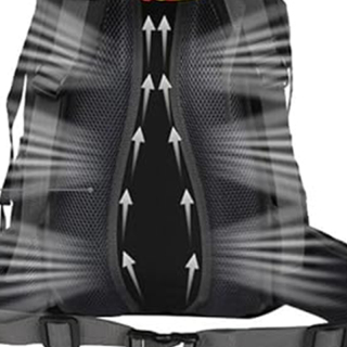 Waterproof Hiking Backpack - Outdoor Sport Daypack with Rain Cover