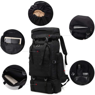 Hiking Backpack for Men 70L/100L Camping Backpack Military Rucksack