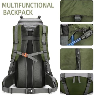 60L Hiking Backpack Camping Backpack