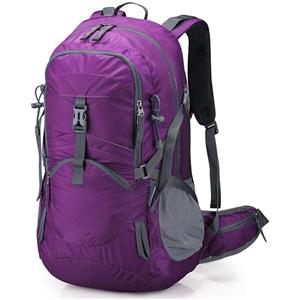 45L Hiking Travel Backpack Waterproof with Rain Cover, Outdoor Camping Daypack for Men Women