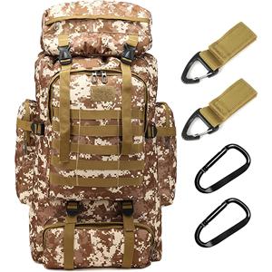 70L Hiking Backpack Men Large Waterproof Camping Backpack Lightweight Packable Backpacking Backpack Daypack Military Rucksack