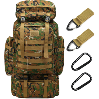 70L Hiking Backpack Men Large Waterproof Camping Backpack Lightweight Packable Backpacking Backpack Daypack Military Rucksack