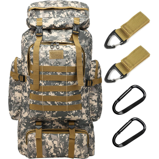 70L Hiking Backpack Men Large Waterproof Camping Backpack Lightweight Packable Backpacking Backpack Daypack Military Rucksack