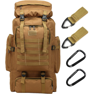 70L Hiking Backpack Men Large Waterproof Camping Backpack Lightweight Packable Backpacking Backpack Daypack Military Rucksack