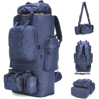 100L Camping Hiking Backpack Molle Rucksack Military Camping Backpacking Daypack