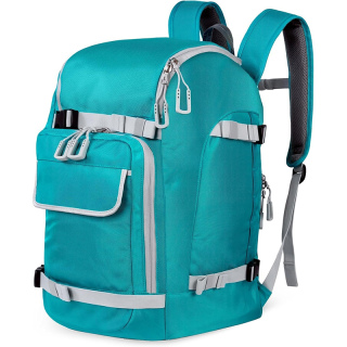 Ski Boot Bag, 50L Ski Boot Travel Backpack for Ski Helmet, Goggles, Gloves, Skis, Snowboard & Accessories