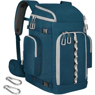 Ski Boot Bag, 65L Ski Boot Bag Backpack 1680D Nylon Waterproof Ski Bag for, Skis Snowboard & Accessories